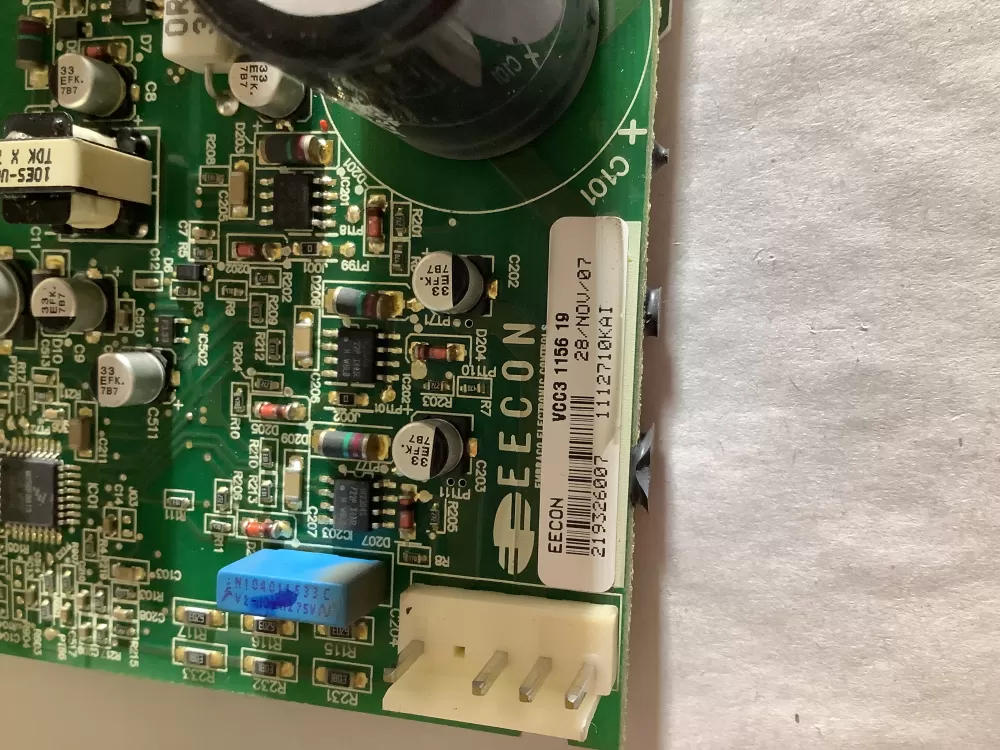 GE Whirlpool VCC3 1156 19 Refrigerator Inverter Control Board AZ100023 | AV551