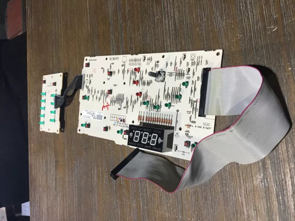GE 212D1119P007 WE4M387 Dryer Control Board AZ51617 | NR1844