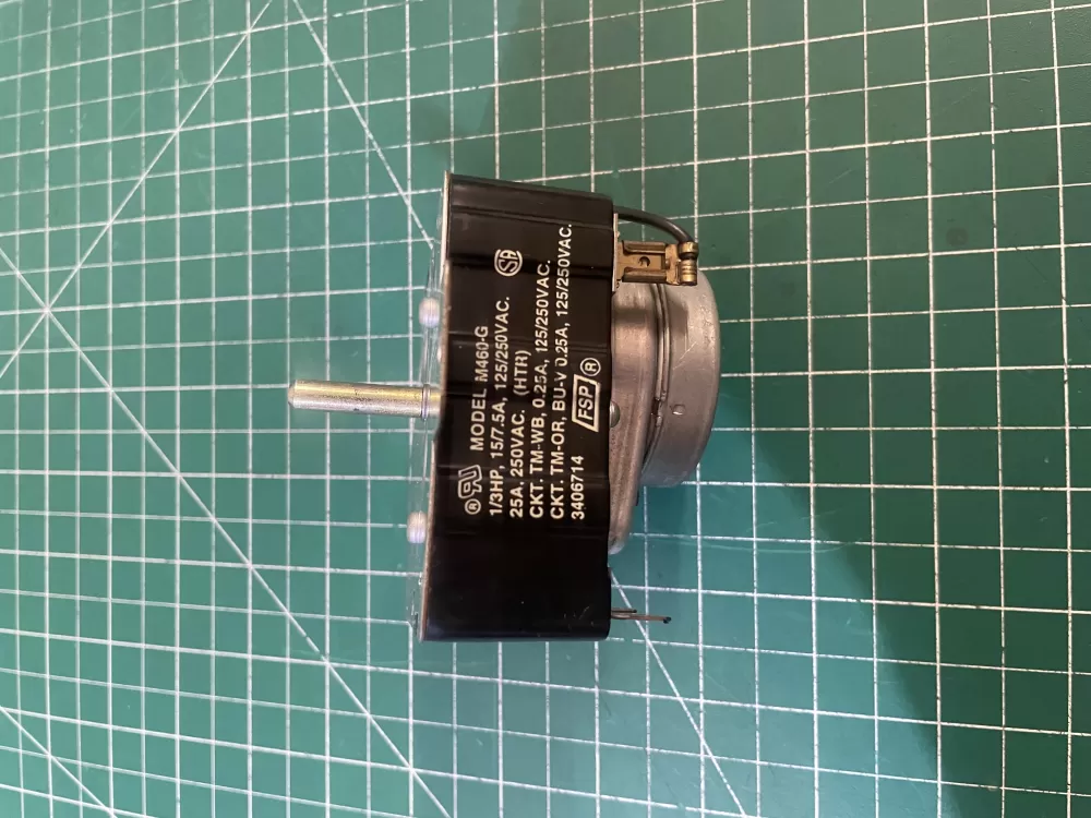 Whirlpool  Kenmore  Maytag  Estate  Amana  Inglis WP3976584  AP6009033  3976584  3406714  548383  PS11742175  013-96362 Dryer Timer