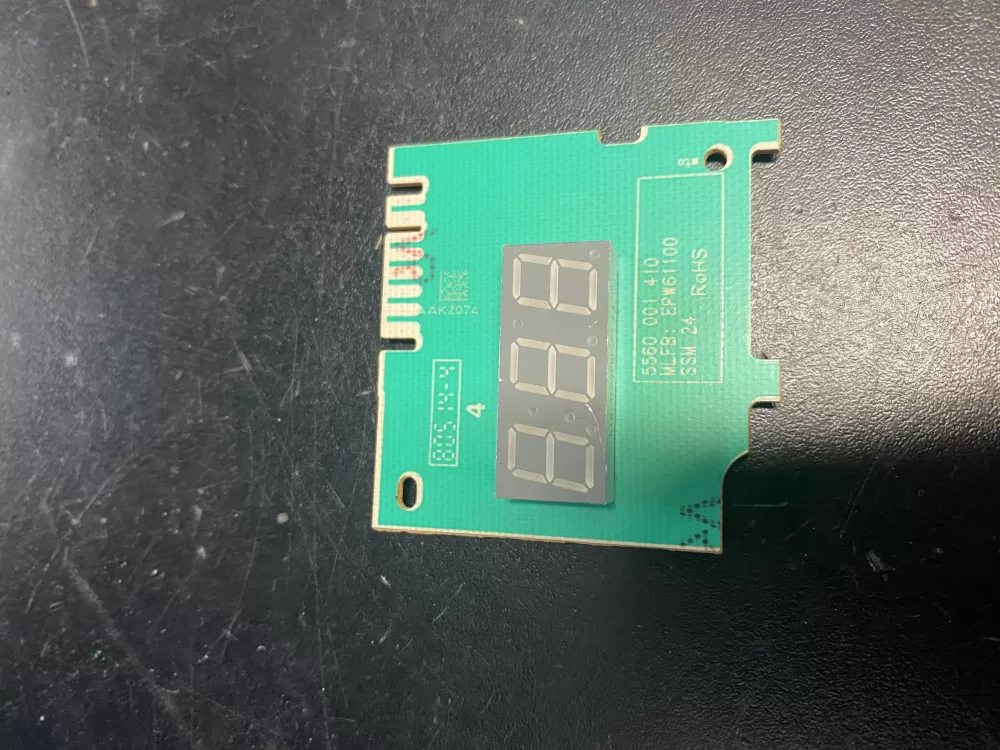 Bosch 5560 001 307 Washer Control Board Display