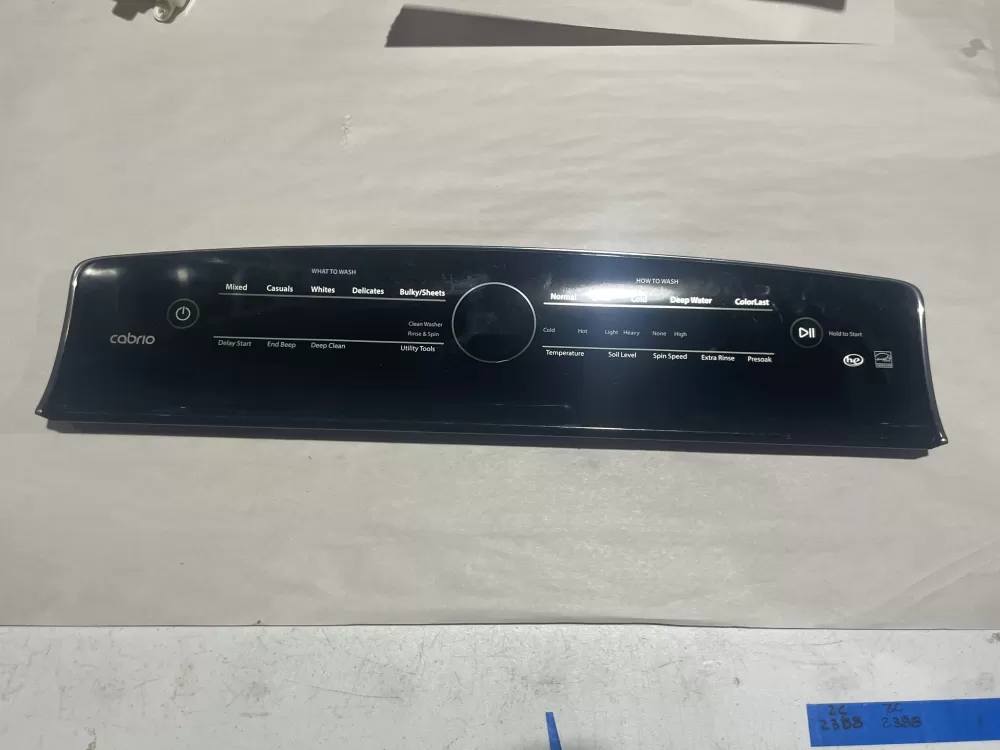 Whirlpool W10596694 W10870765 W11175821 Washer Control Panel AZ144949 | Wmv532