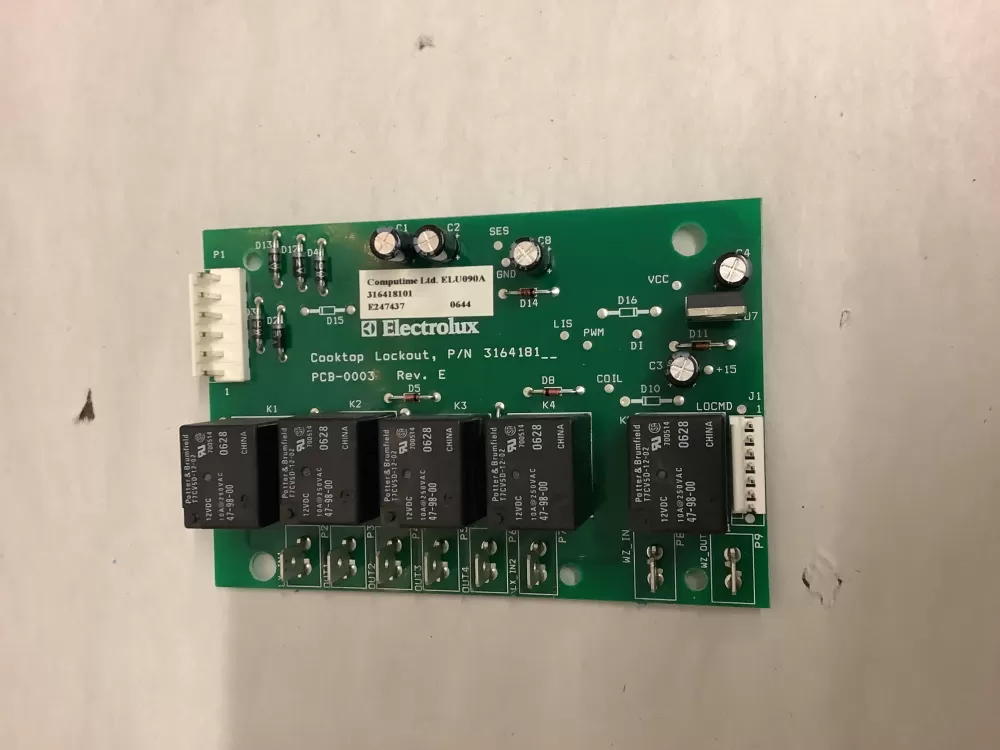 Frigidaire  Kenmore AP3768449 316418100 316418101 PS977959 Range Control Board