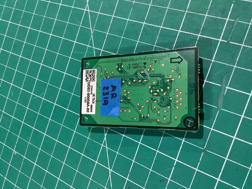 Samsung DD92-00058A Dishwasher Control Board AZ232692 | AR2319