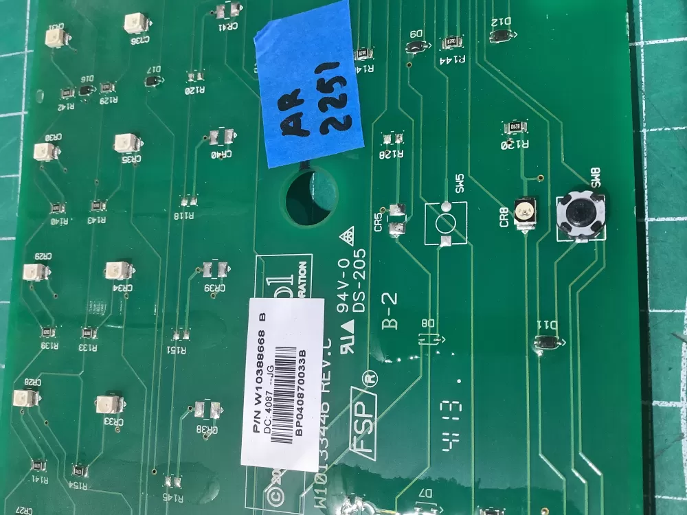 Maytag W10388672 W10388668 WPW10388672 Dryer Control Board AZ193154 | AR2251