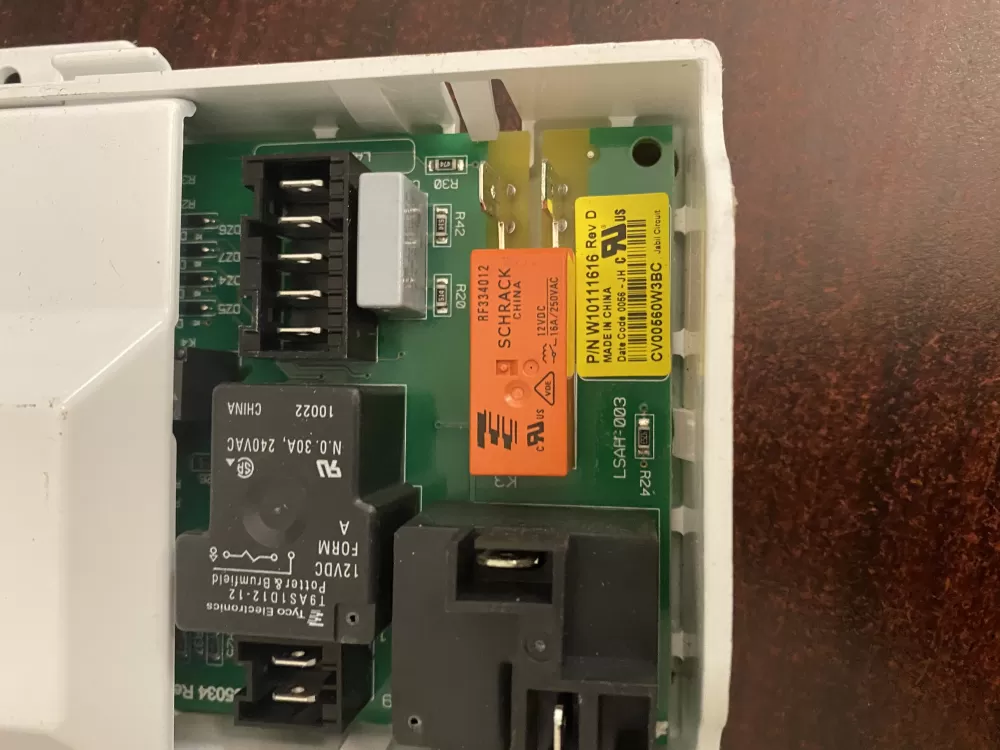 Whirlpool  Kenmore  Maytag 11616  1447617  3978982  PS11748355  W10067040  W10074270  W10111607  W10111609  W10111614  W10111616R  W10118243  W10118243R Dryer Control Board