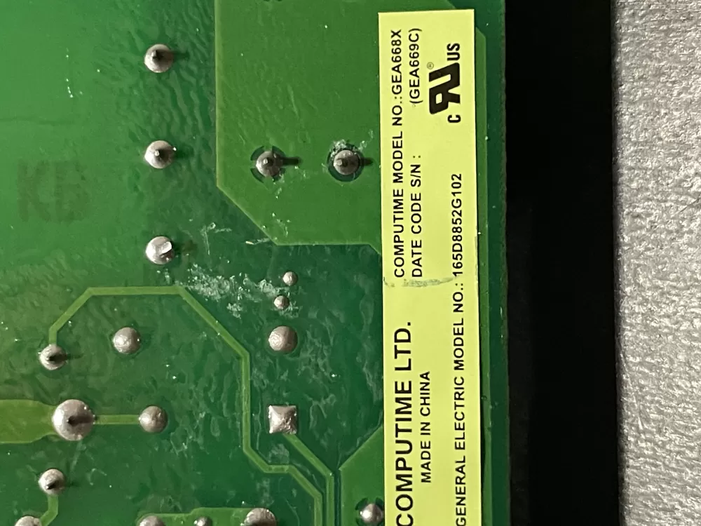 GE WD21X10381 165D8852G102 Dishwasher Control Board AZ29165 | WM181