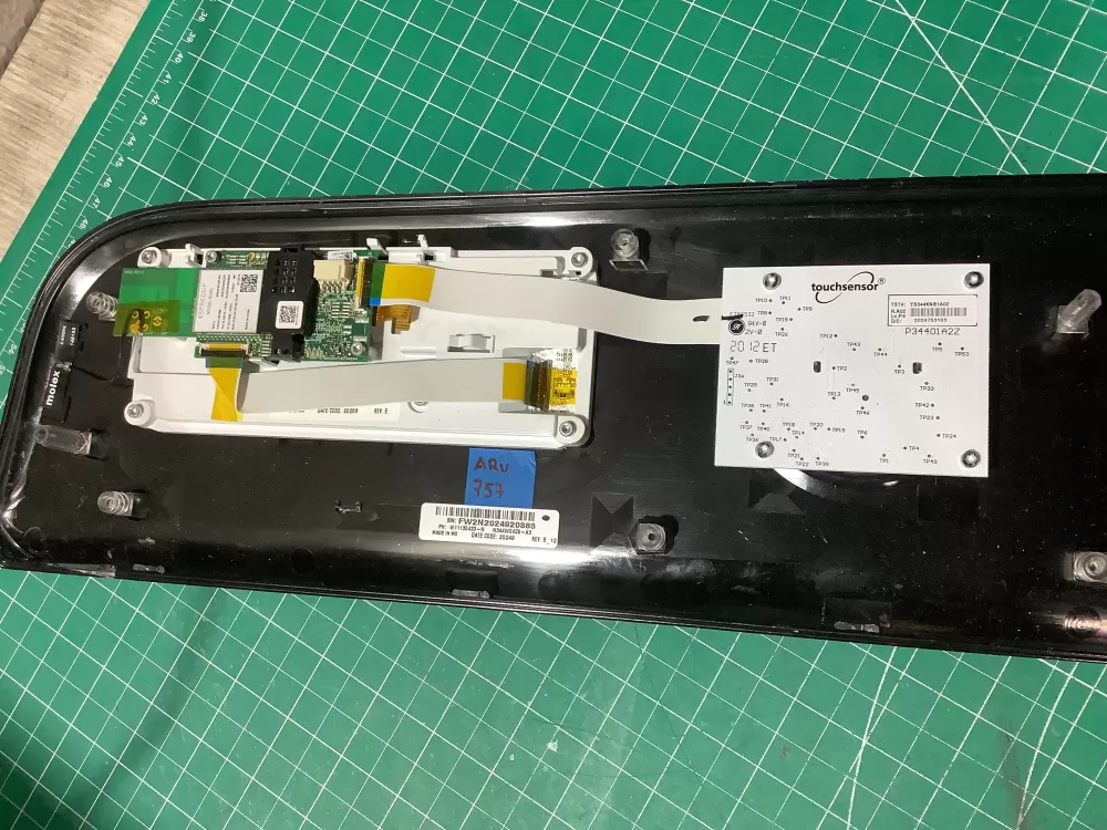Washer Control Board Touchpad Panel User Interface W11130429 AZ196098 | ARV757