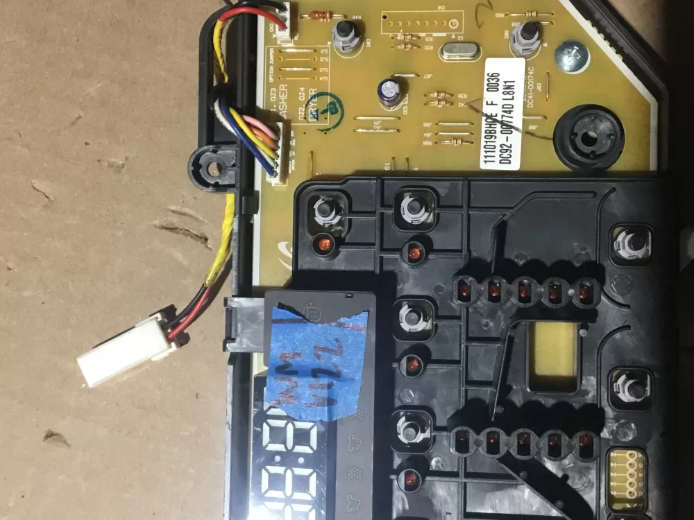 Samsung DC92-00774D Washer Control Board