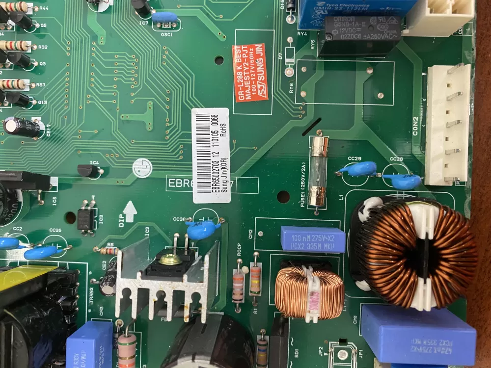 LG Kenmore EBR65002702 EBR65002703 Refrigerator Control Board AZ33375 | BK1684