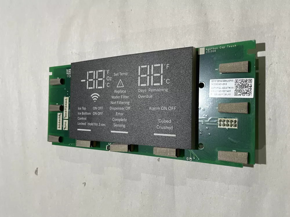 GE 200D5948P011 Refrigerator Display UI Control Board