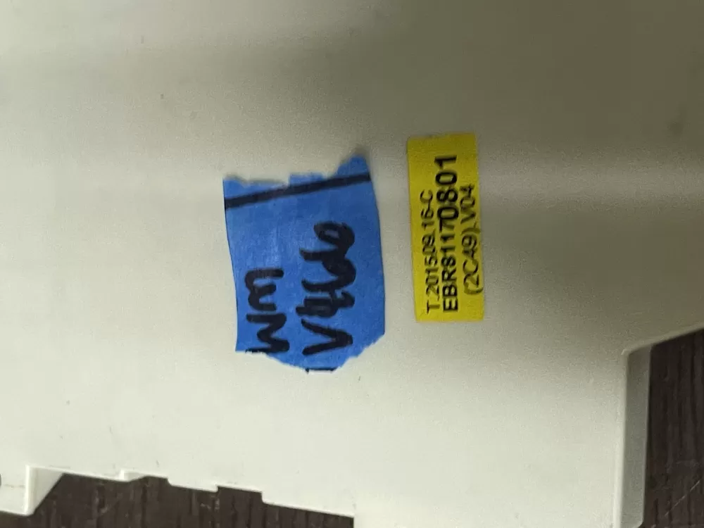 LG EBR81170801 Dryer Control Board Panel AZ51046 | Wmv466