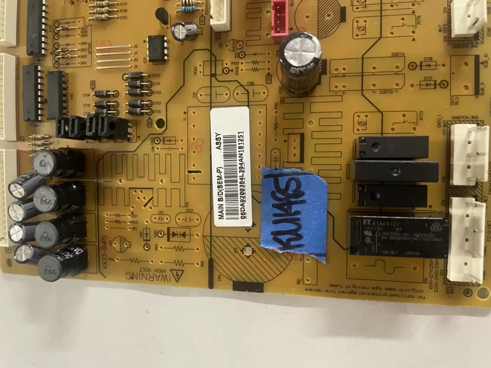 Whirlpool W10490285 Refrigerator Control Board