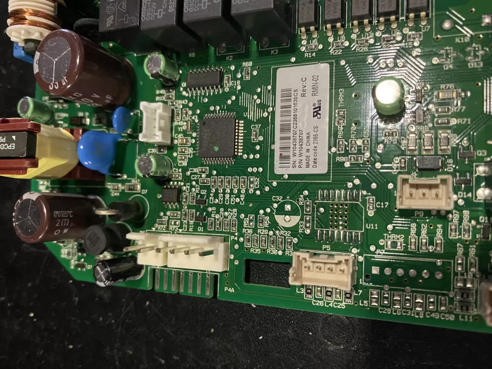 Whirlpool Maytag Amana W10438707 Refrigerator Control Board AZ24654 | BK438
