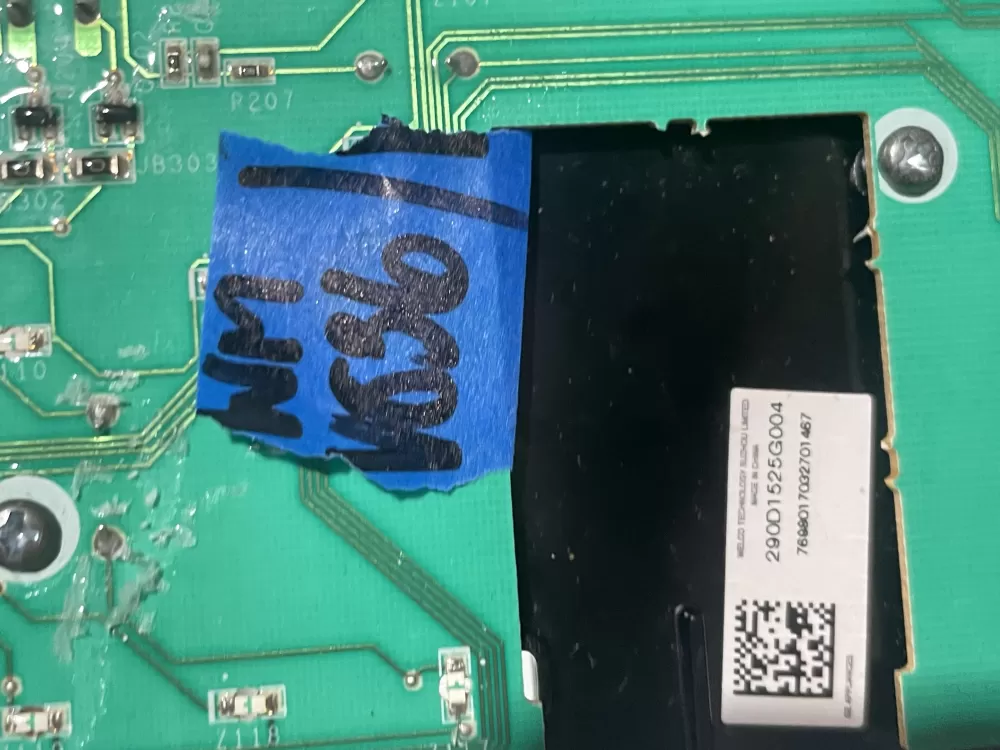 GE 290D1525G004 Washer Control Board AZ178389 | Wmv836