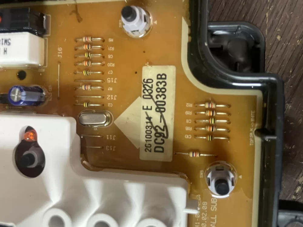 Samsung DC92-00383B Washer Control Board AZ48759 | Wm1790