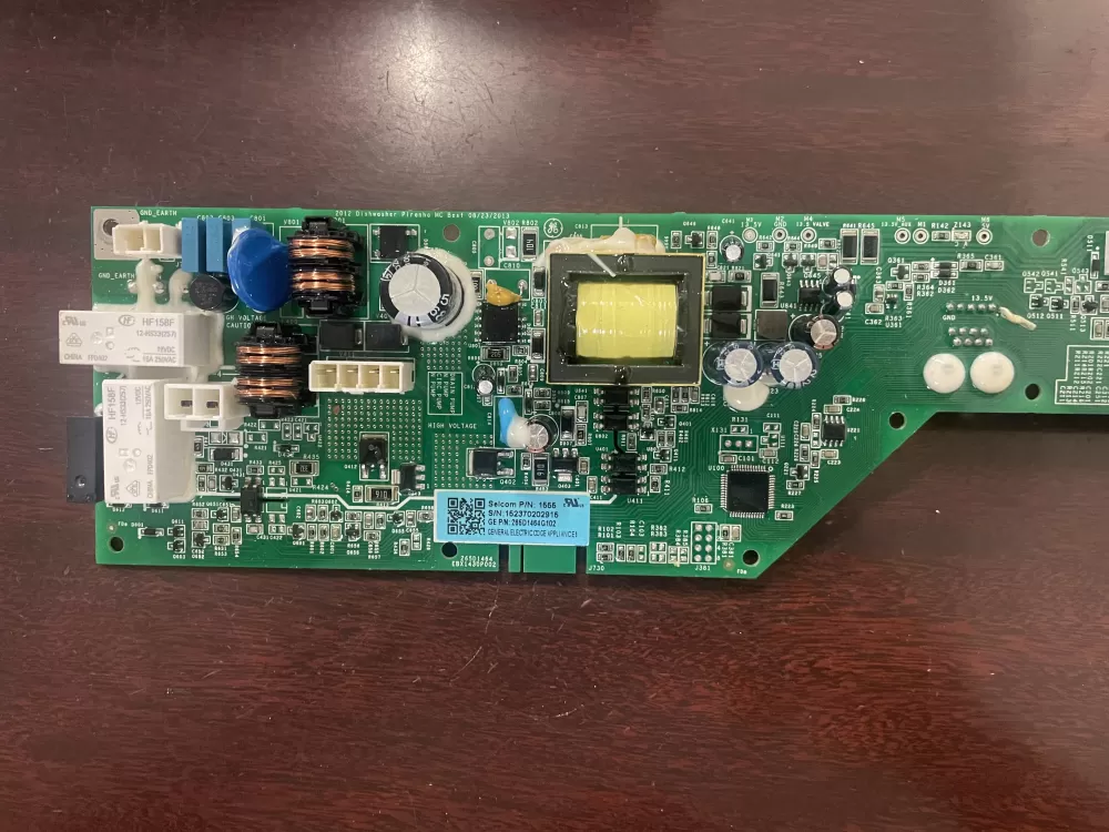 GE WD21X31911  AP7208394  265D1464G102  WD21X24903  WD21X24802  WD21X22811  WD21X23459  WD21X26943  WD21X10539  WD21X20447  WD21X20722  WD21X22289  WD21X22936  WD21X22950  WD21X23715  WD21X23716  WD21X26942  WD35X20585  WD35X21514  WD35X21854  EBX1430P002  PS16873711 Dishwasher Control Board