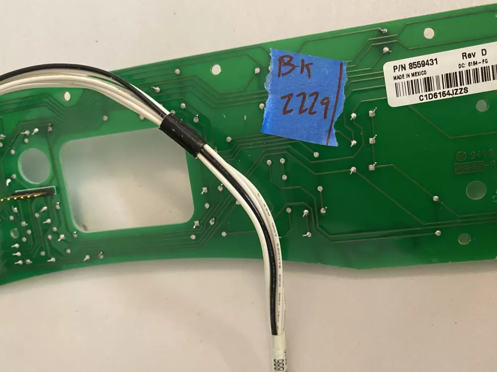 Whirlpool GDL-02059 Dryer Control Board AZ121474 | BK2229