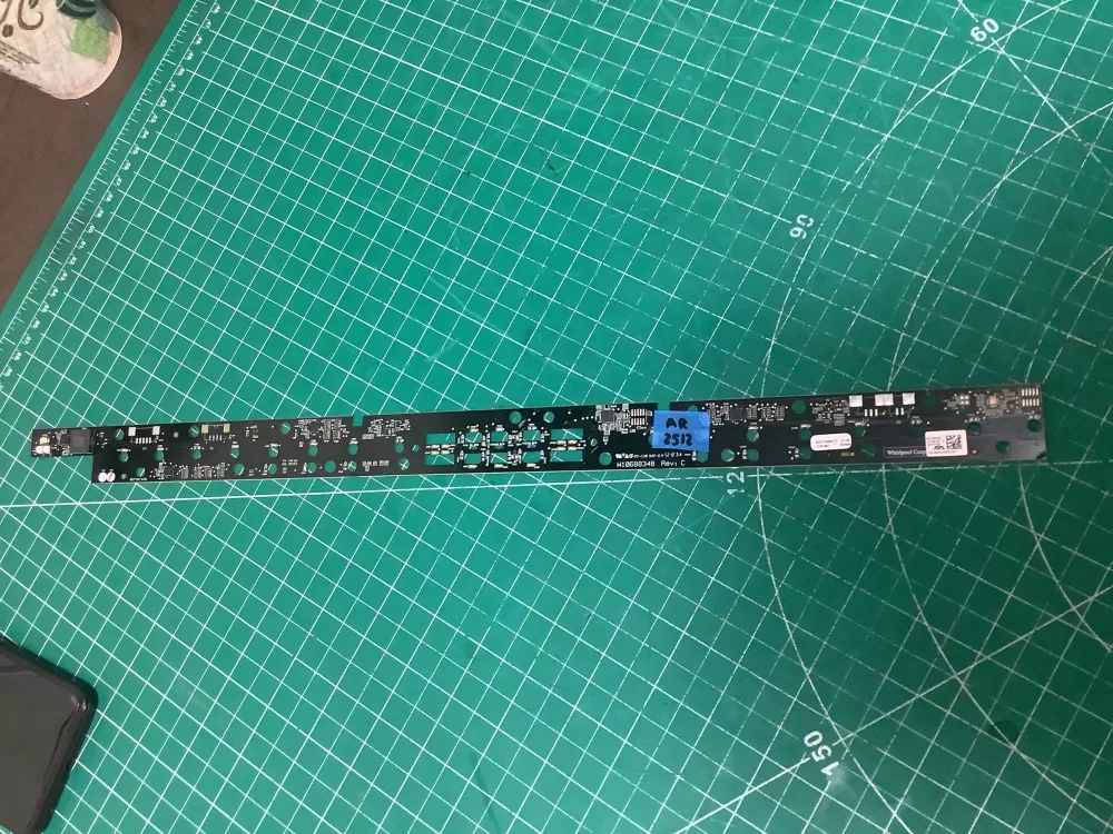 Whirlpool Dishwasher Interface Board Part # W10688348 Rev C AZ227130 | AR2512