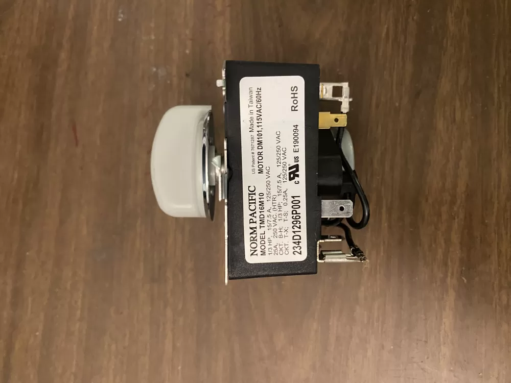 GE TMD16M10 234D1296P001 Dryer Timer