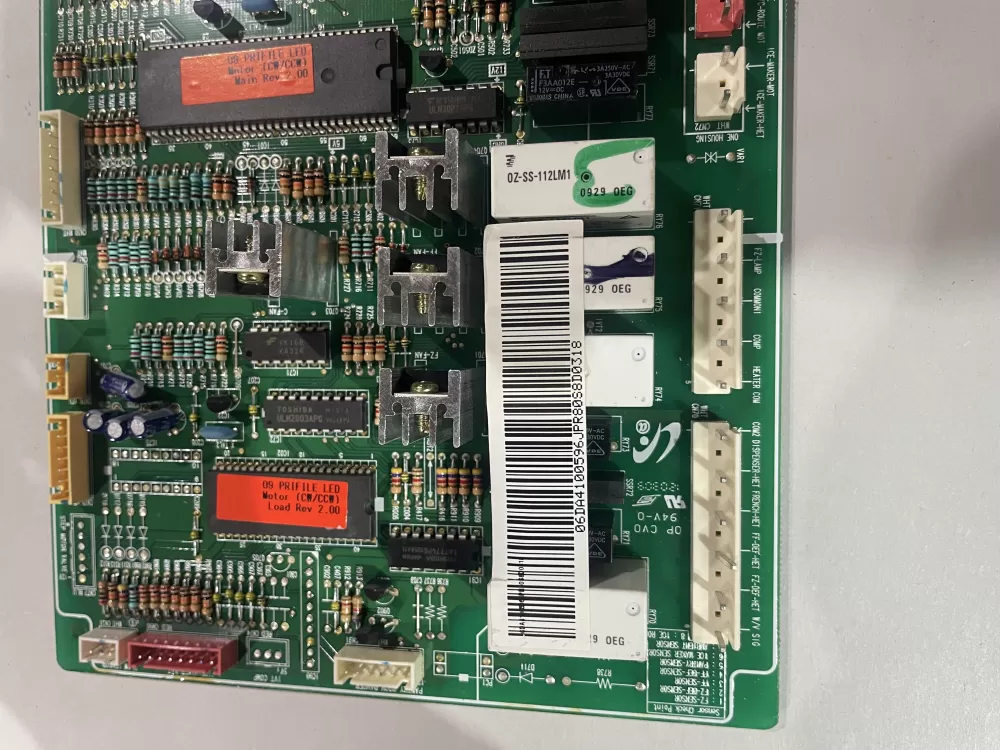 Samsung DA41 00596J Refrigerator Control Board AZ203070 | KM2462