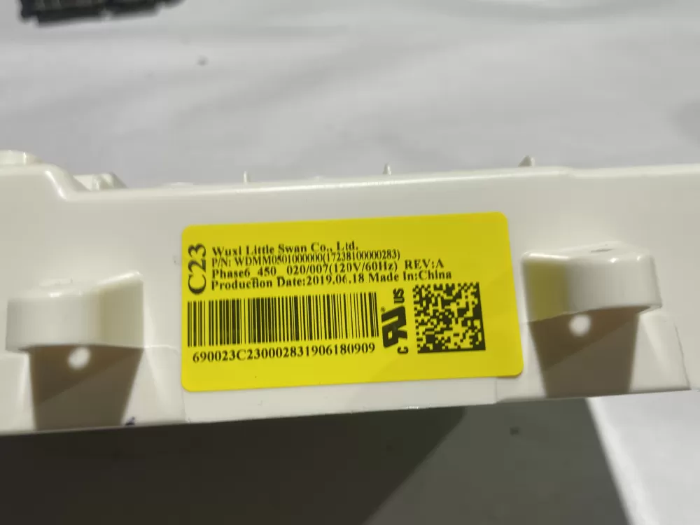 GE WH12X27293 17238100000283 Washer Control Board  AZ140767 | Wmv420