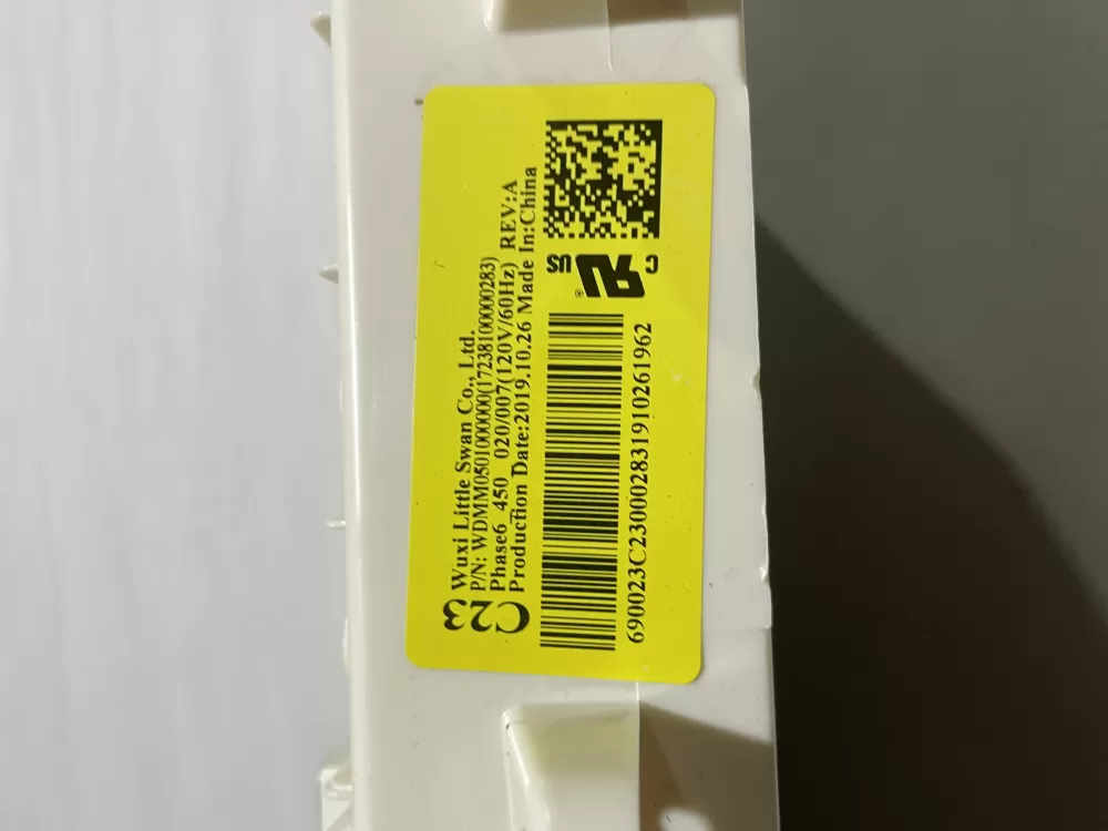 GE WH12X27293 17238100000283 Washer Control Board  AZ145109 | Wmv546