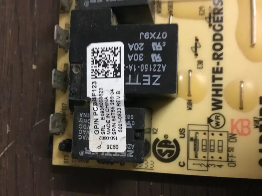 White Rodgers PCBBF123 Furnace Control Board AZ17690 | NR191