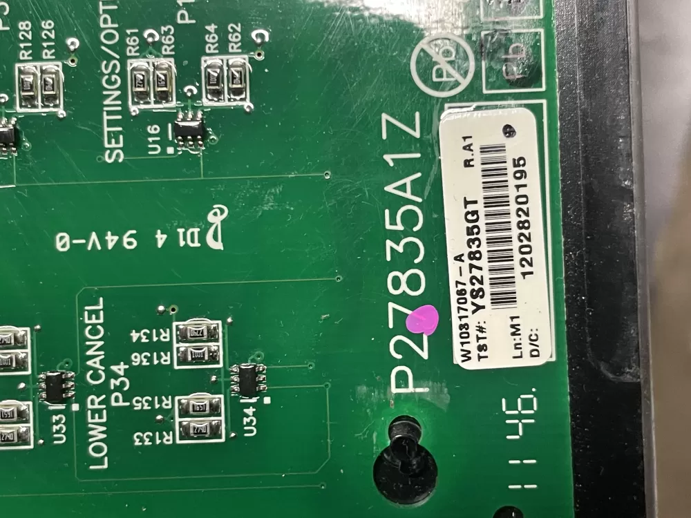 KitchenAid Whirlpool W10295108 W10317067 Oven Control Board AZ22258 | WMV350