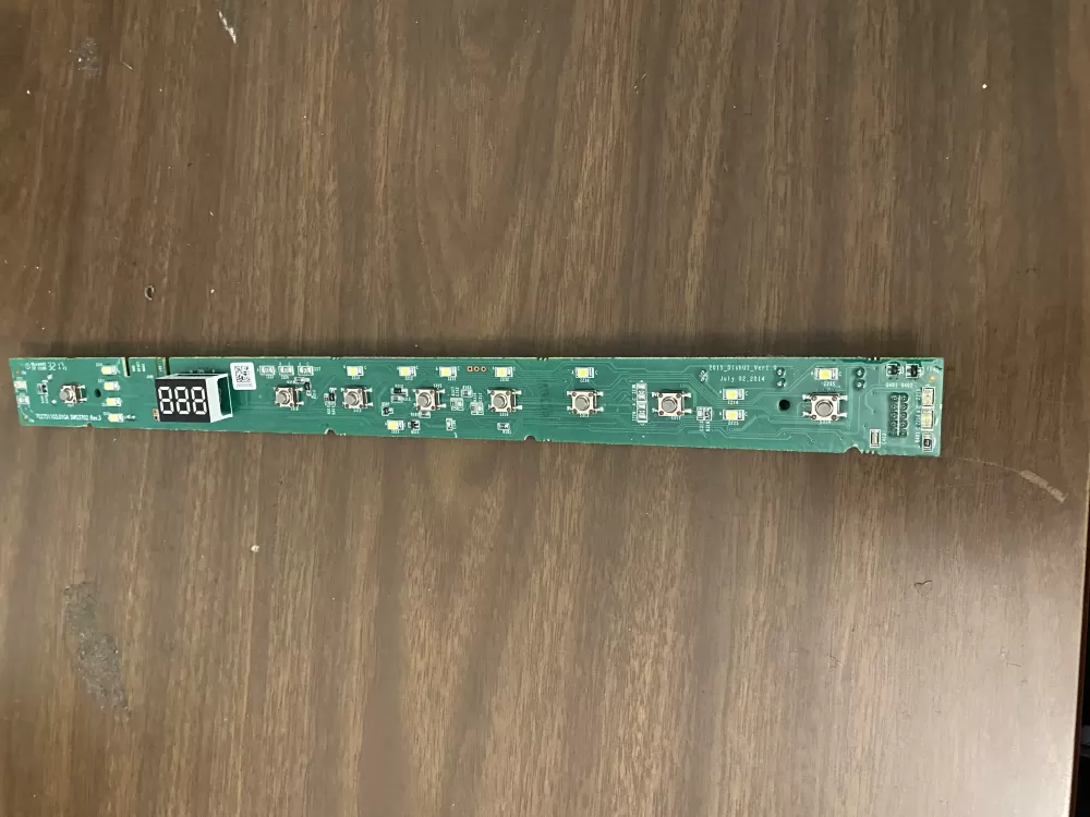 GE 265D1468G802 Dishwasher User Interface Control Board AZ43980 | BK1750