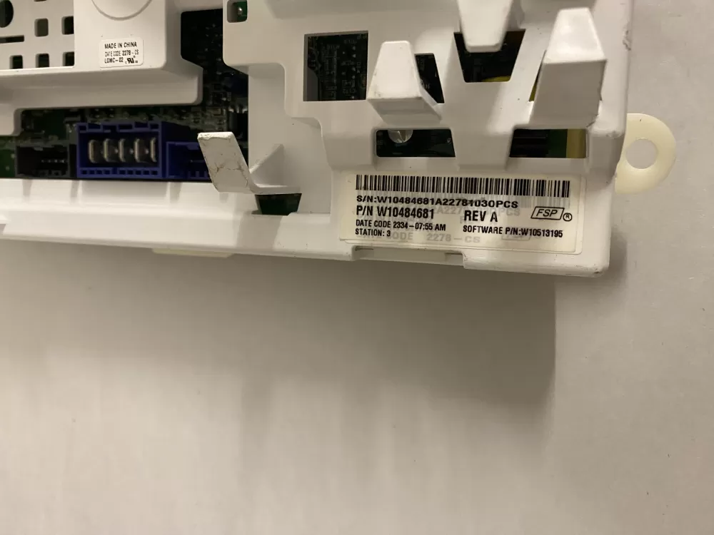 Whirlpool Amana Admiral Roper W10484681 Washer Control Board AZ193030 | BK2157