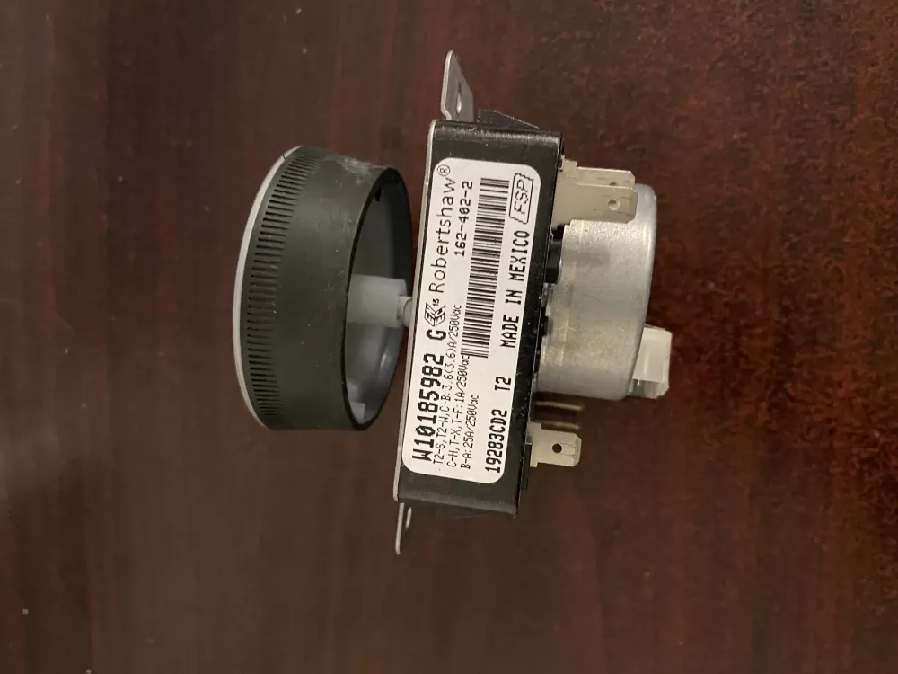 Whirlpool  Maytag  Kenmore AP6016541 W10185982 WPW10185982VP WPW10185982 PS11749831 Dryer Timer