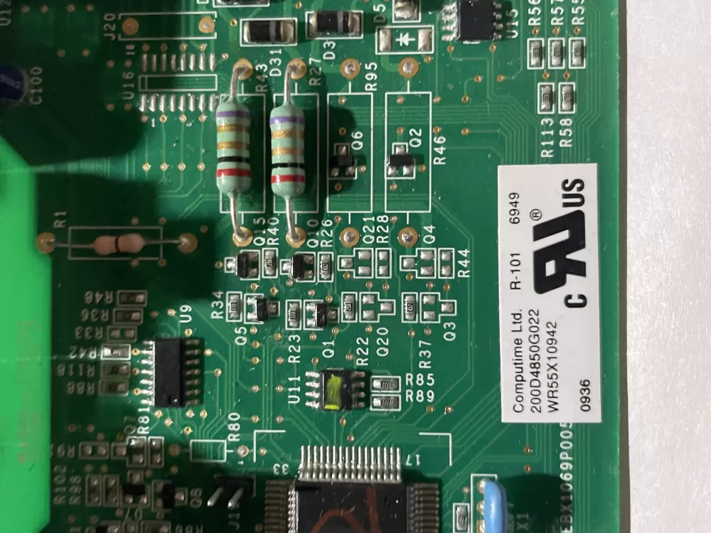 GE 200D6221G028 EBX1110P002 Refrigerator Control Board AZ189267 | Wm834