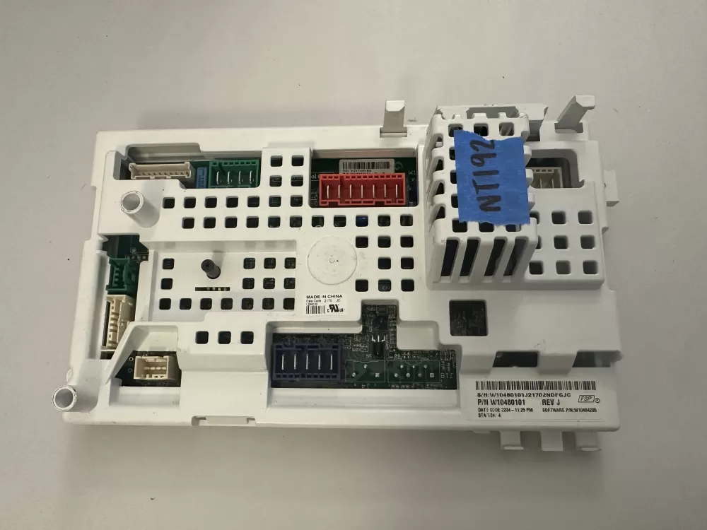 Whirlpool W10445044 W10480101 PS4082835 Washer Control Board AZ2823 | NT192