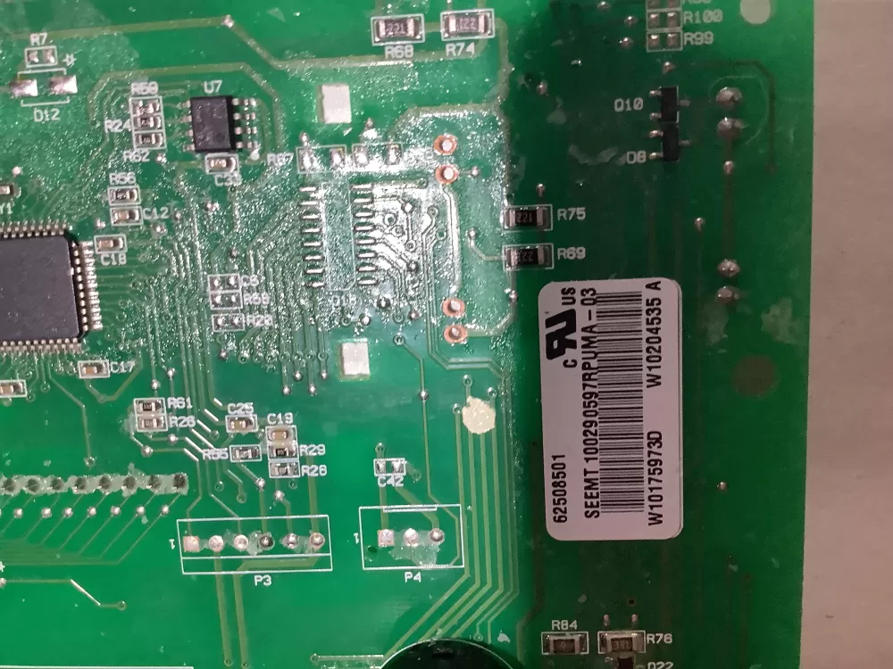 Whirlpool w10136787 Refrigerator Control Board Dispenser Panel AZ127424 | ZC2301