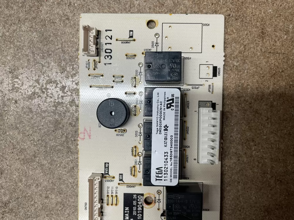 GE 165D9734G003 Dishwasher Control Board AZ13735 | KM1566