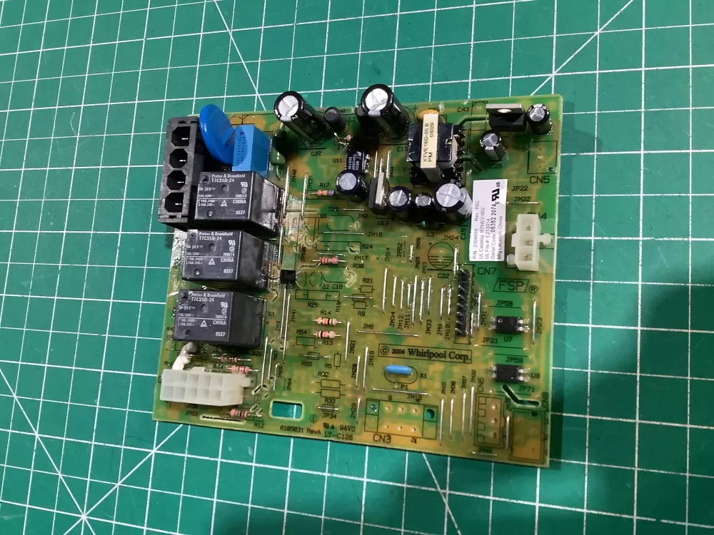 Whirlpool WPW10135090  AP6015557  W10135090  2252189  2252189EXCR  2255239  2255239EXCR  2304056  2304056EXCR  2304095  2304095EXCR  PS11748838  W10135090R  W10135090REXCR Refrigerator Main Control Board