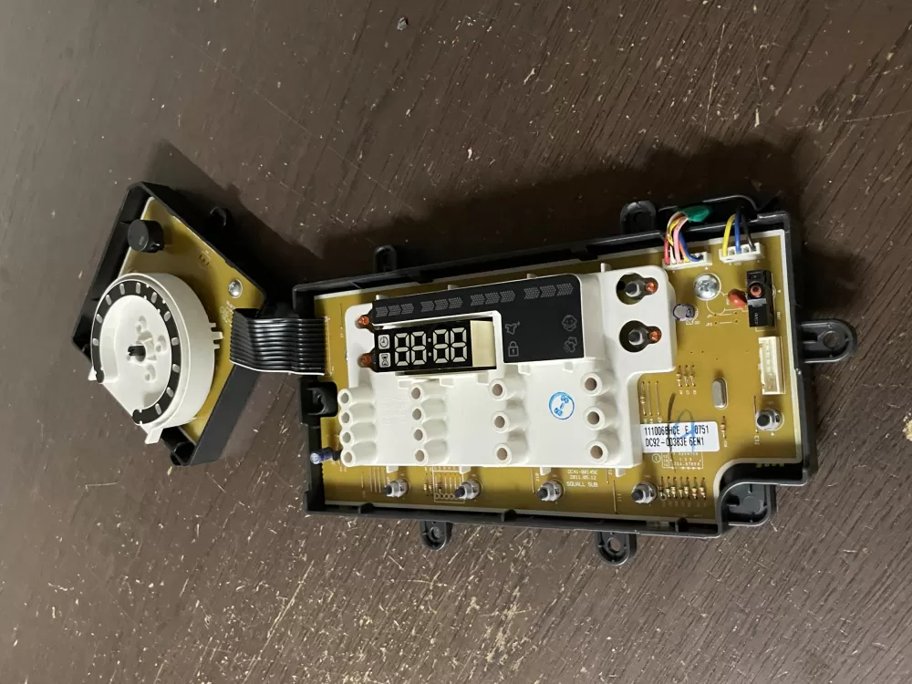 Samsung DC92-00383E  AP5578256  DC92-00383A  2443742  20110826  PS4215861 Washer UI Control Board