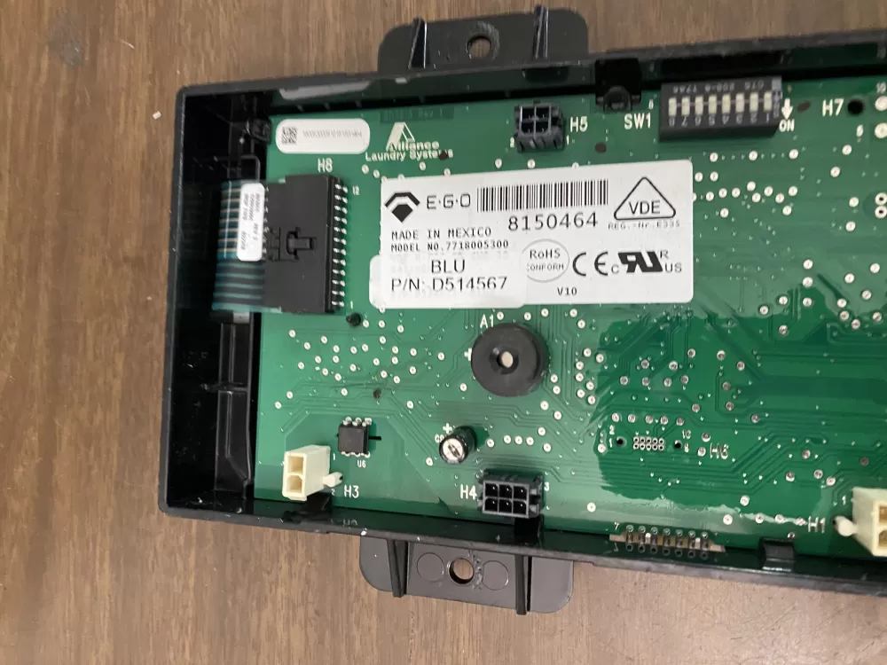 SpeedQueen D514567 Dryer Control Board AZ80603 | BK993