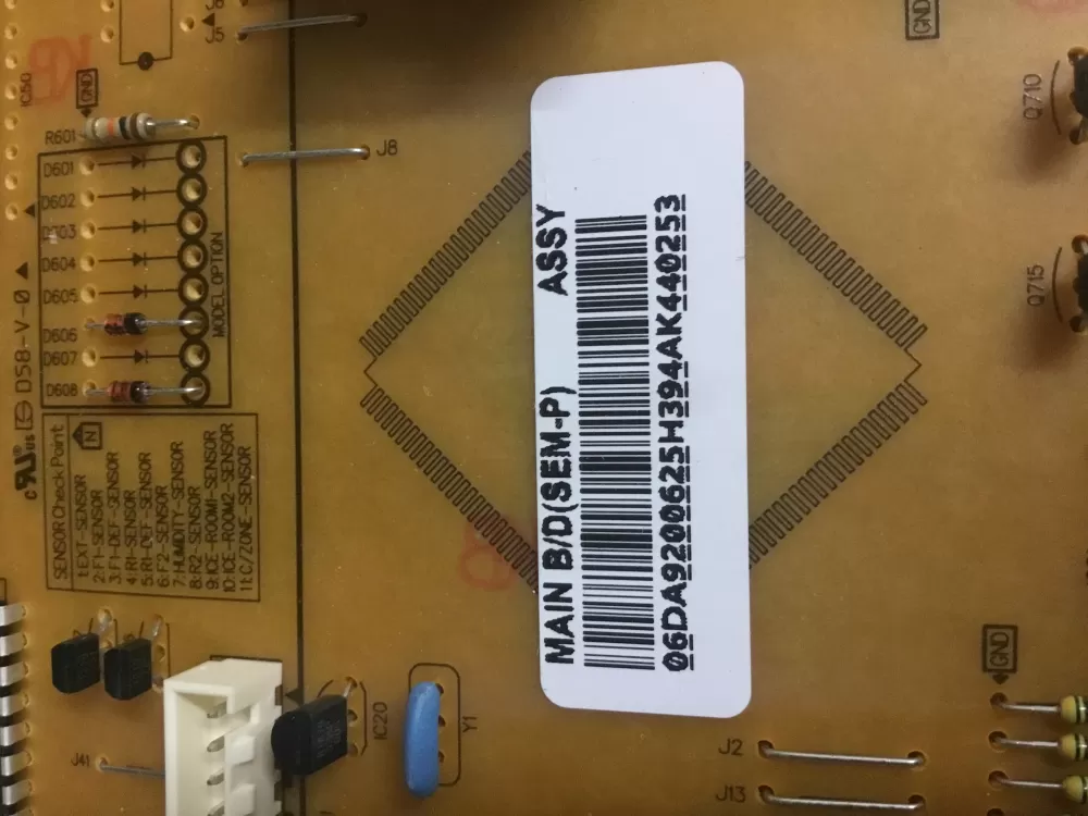 Samsung DA92 00625H Refrigerator Control Board AZ16382 | NR29