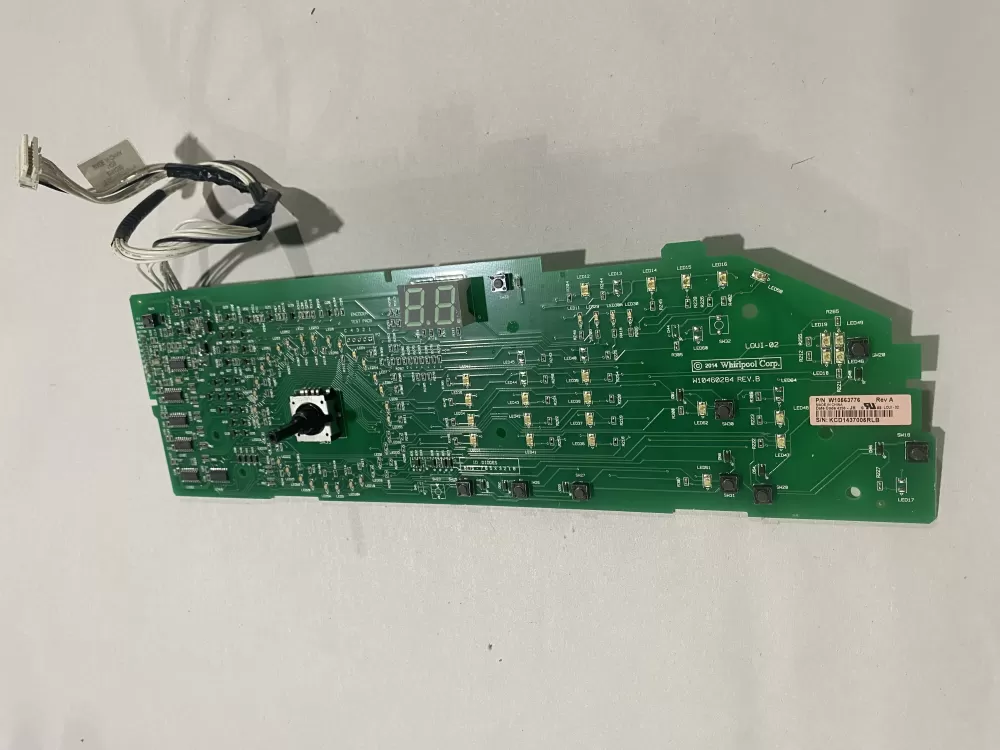 Whirlpool W10563776 Washer Control Board