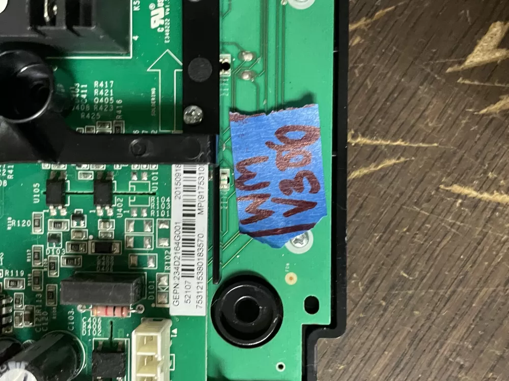 GE 234D2164G001 234D2315G002 Dryer Control Board AZ39528 | Wmv386