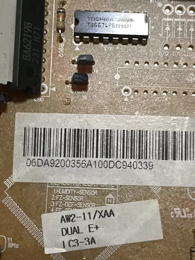 Samsung DA92 00356A DA41 00750B Refrigerator Control Board AZ29447 | wm312