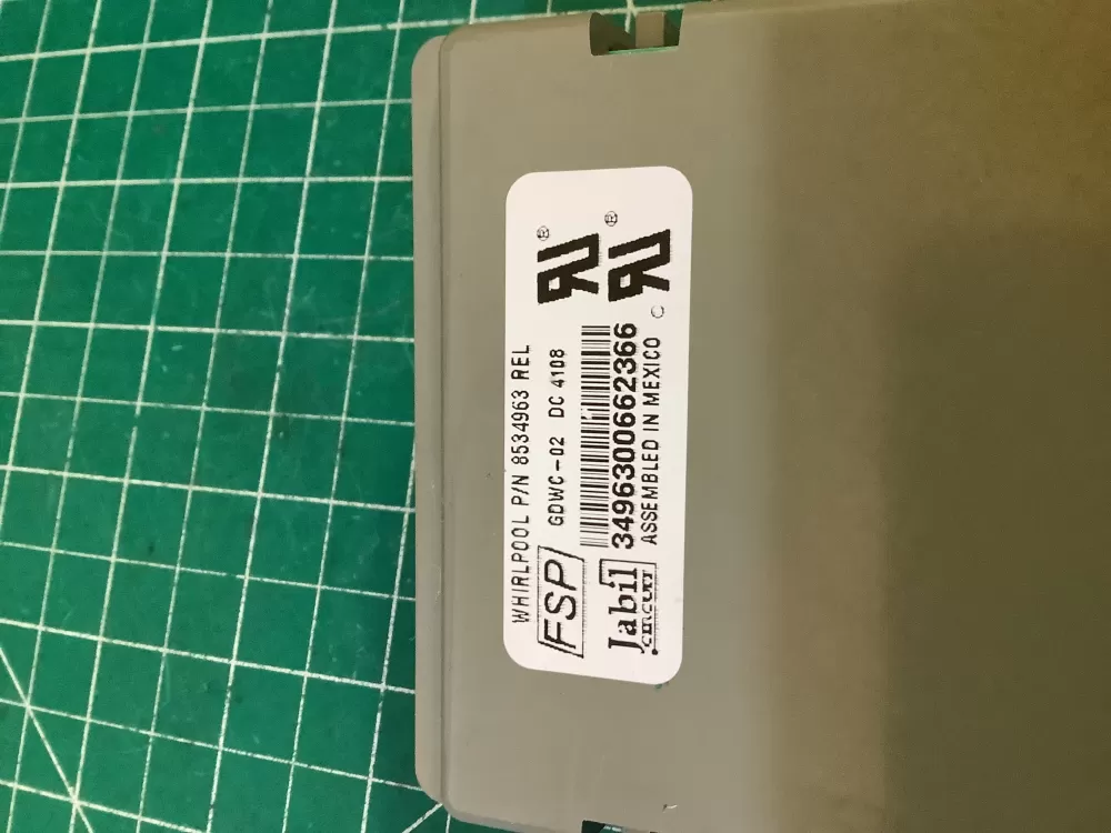 Whirlpool WP8564543 Dishwasher Control Board AZ185411 | NR2720