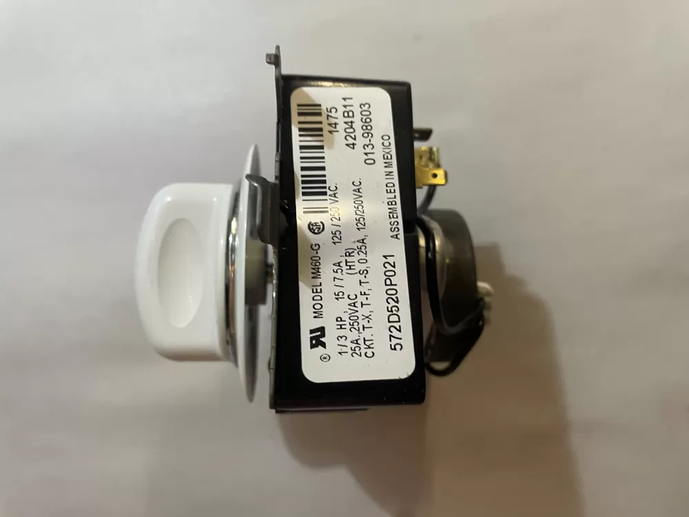 GE 572D520P021 WE4M271 Dryer Timer
