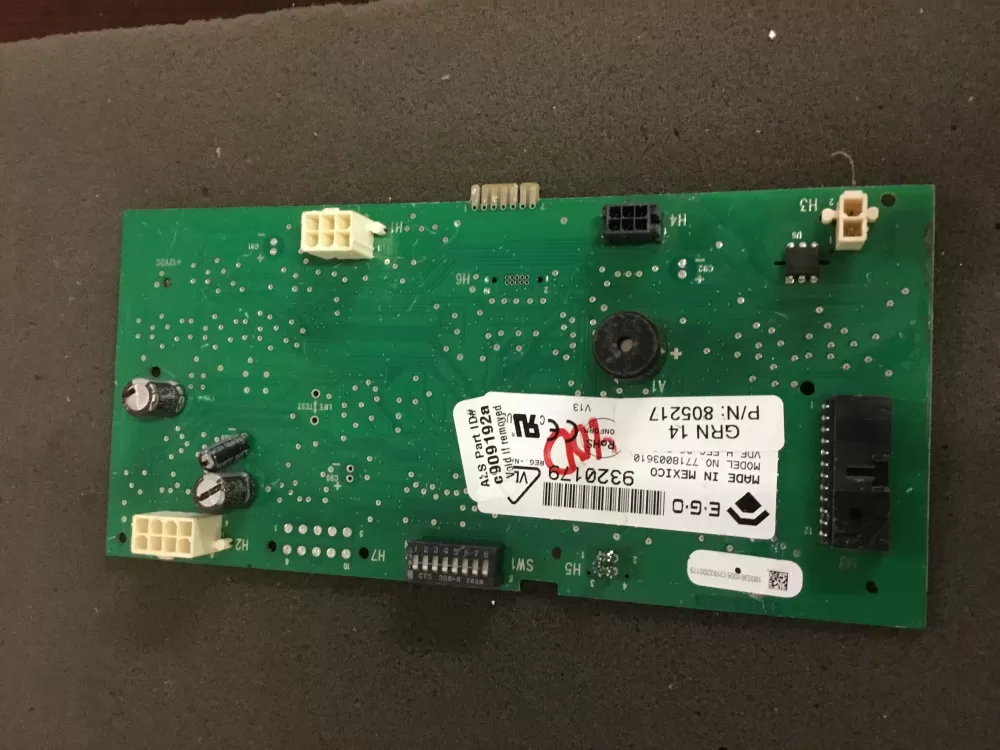 SpeedQueen Speed Queen 805217P Washer Control Board AZ90649 | NR1568