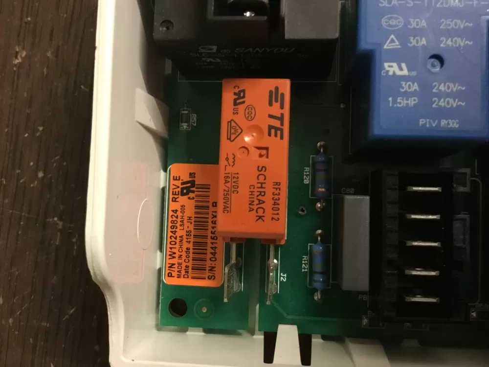 Whirlpool WPW10542000 W10249824 Dryer Main Control Board AZ17328 | NR202