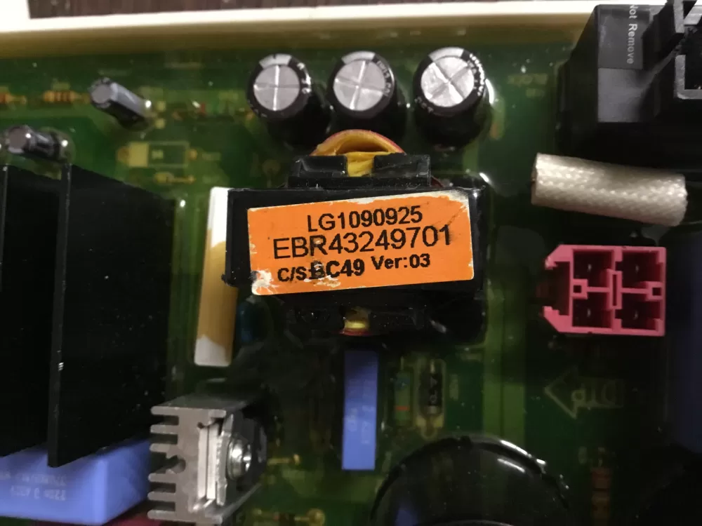 LG EBR43249701 PS3533873 Washer Control Board AZ17859 | NR184