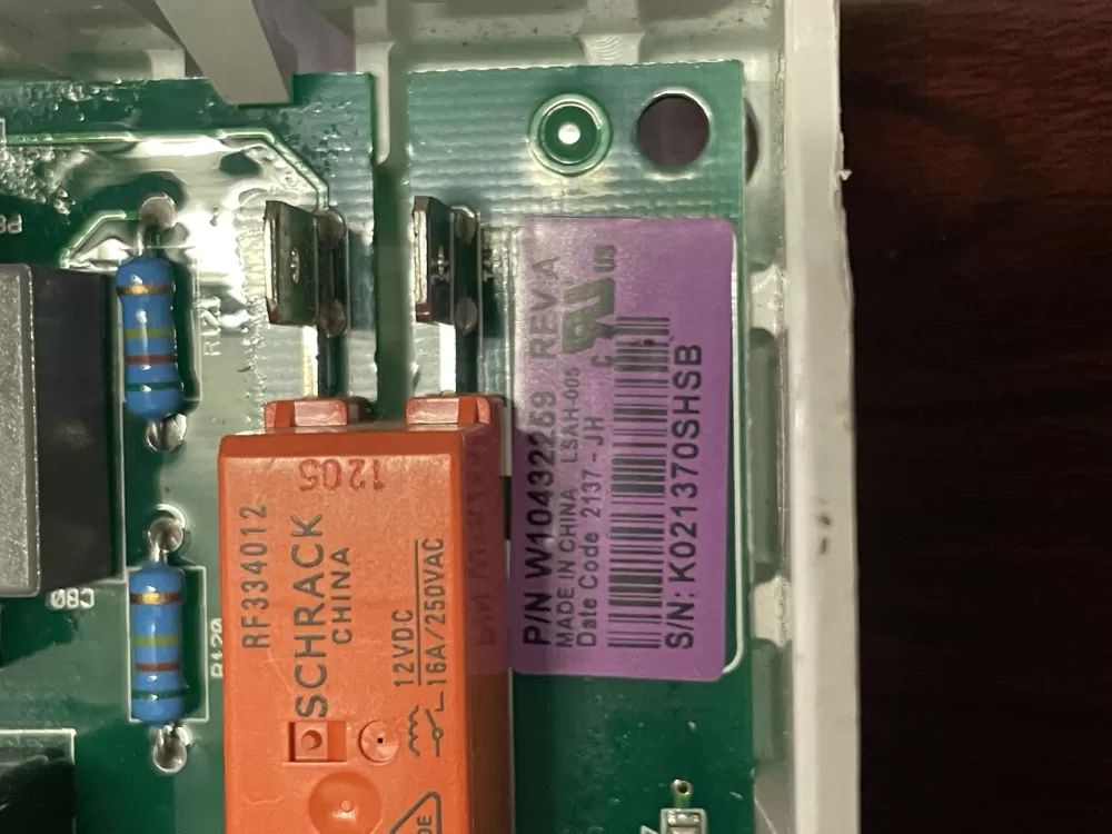 Whirlpool W10368722 W10432259  Dryer Control Board AZ98598 | Wm1621