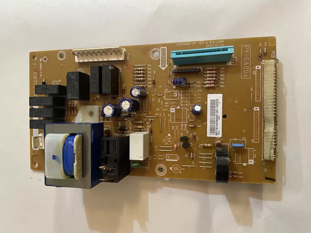 LG 687181A004A P1 6A004 Microwave Control Board 687181a004 AZ151706 | KM1972