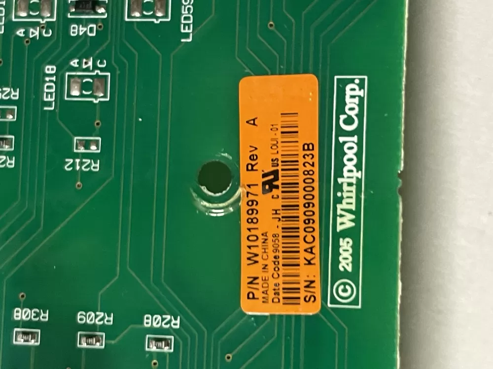 Kenmore W10189971 WPW10189971 PS11749897 Washer Control Board AZ47124 | Wm603